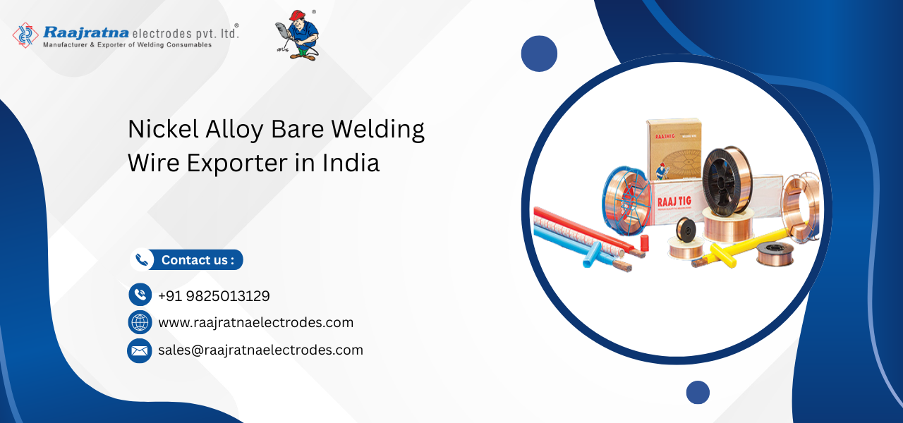 Nickel Alloy Bare Welding Wire Exporter in India